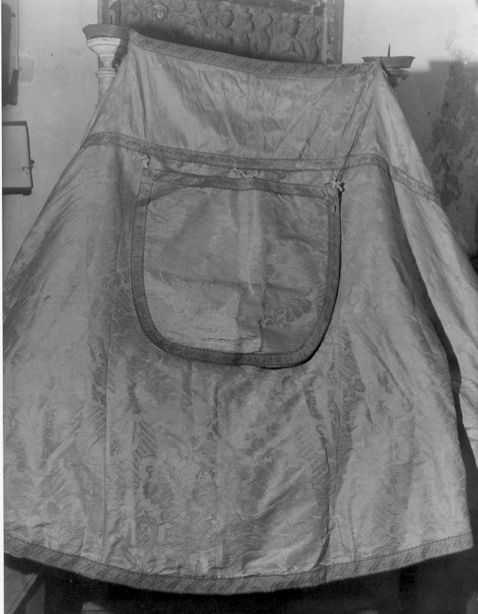 piviale, opera isolata - manifattura ligure (metà sec. XVIII)