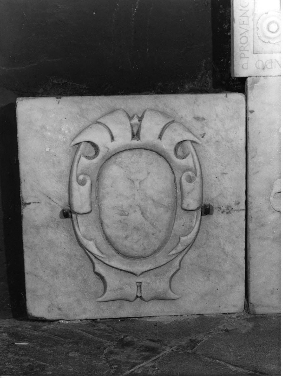 stemma (lastra tombale, opera isolata) - bottega ligure (sec. XVII)