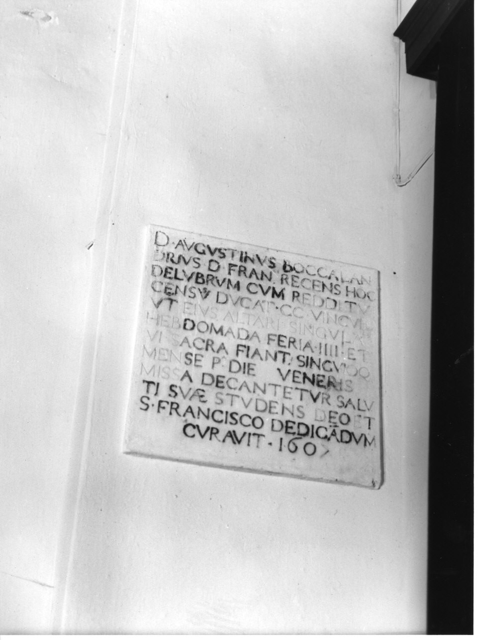lapide, opera isolata - bottega ligure (sec. XVII)