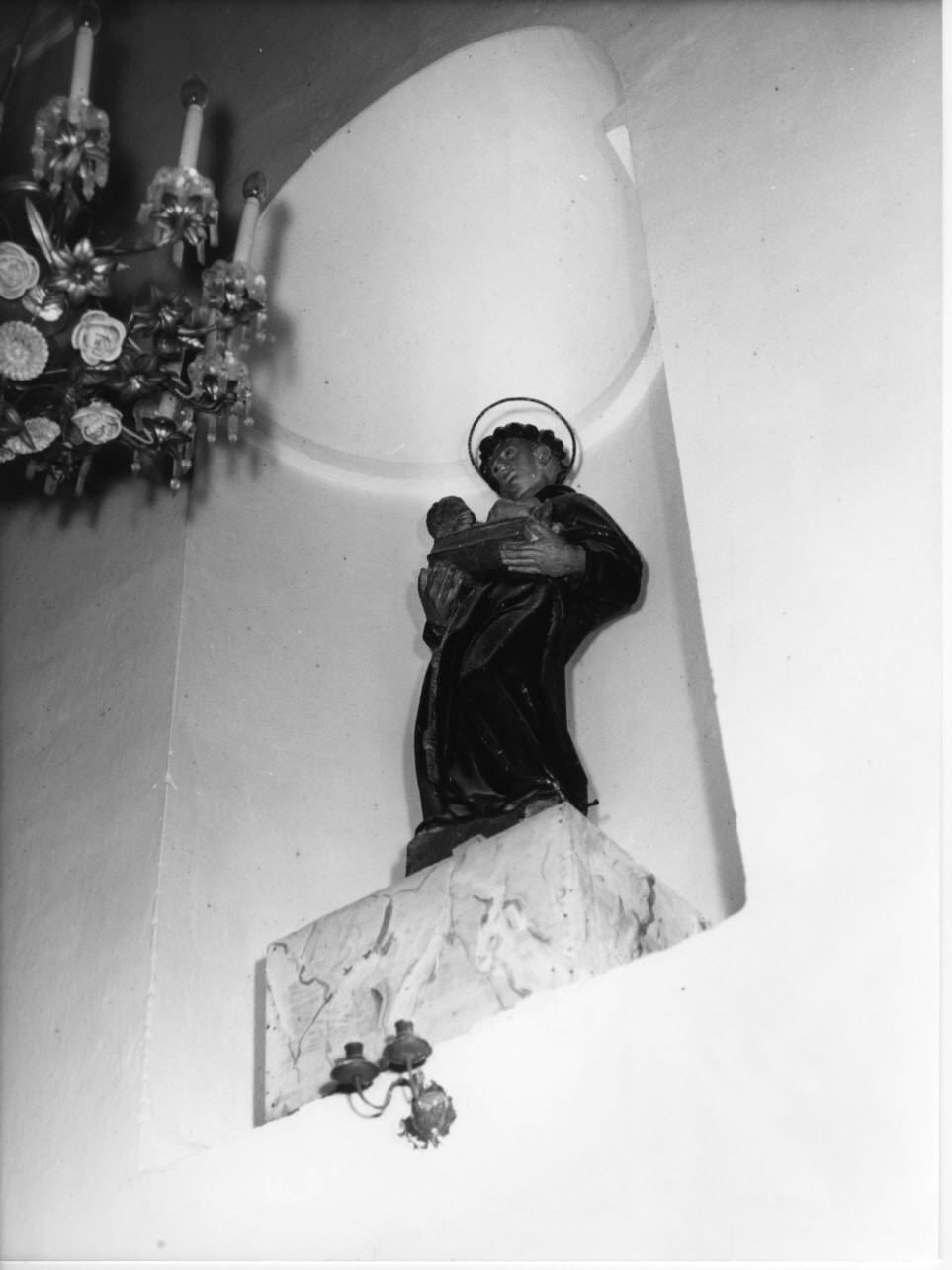 Sant'Antonio da Padova (statua, opera isolata) - bottega italiana (primo quarto sec. XIX)