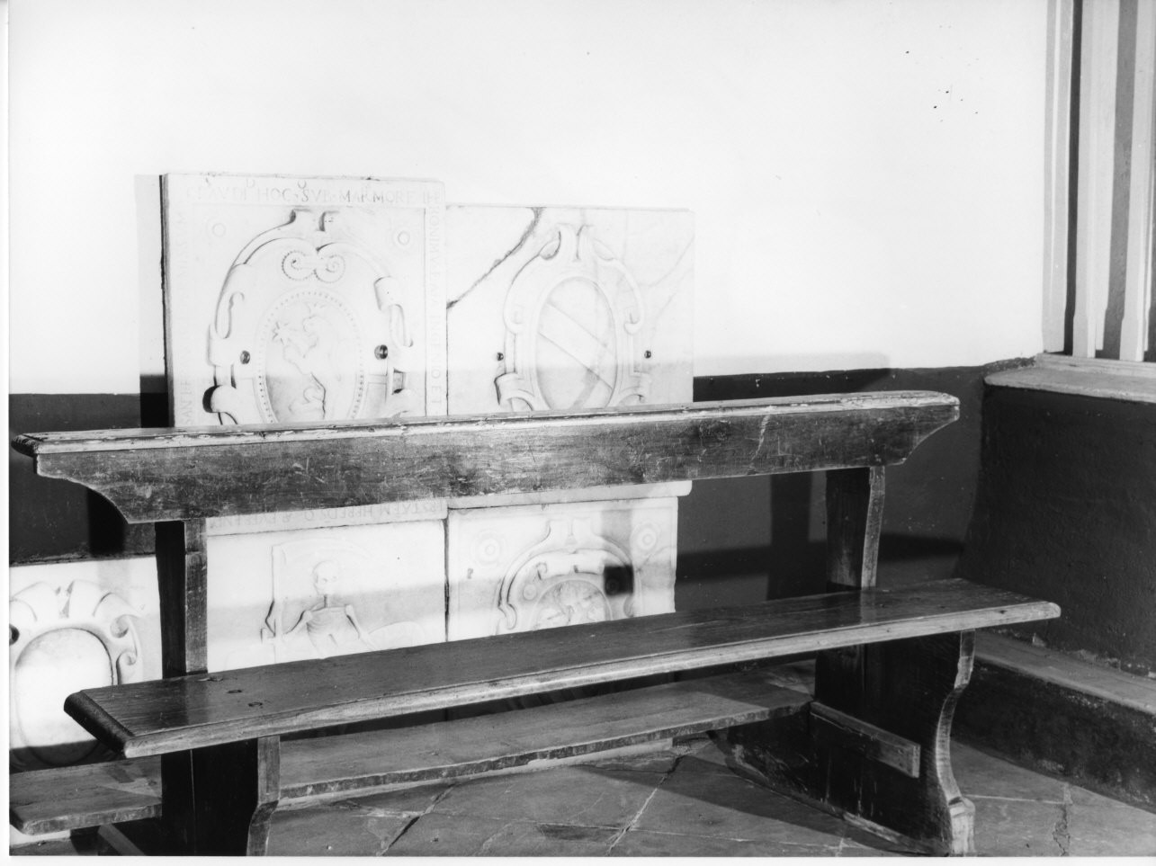 panca, serie - bottega ligure (sec. XIX)