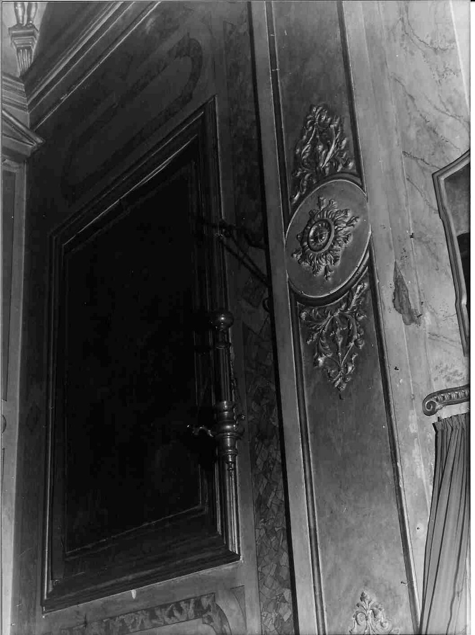 lampada pensile, coppia - bottega ligure (sec. XVIII)