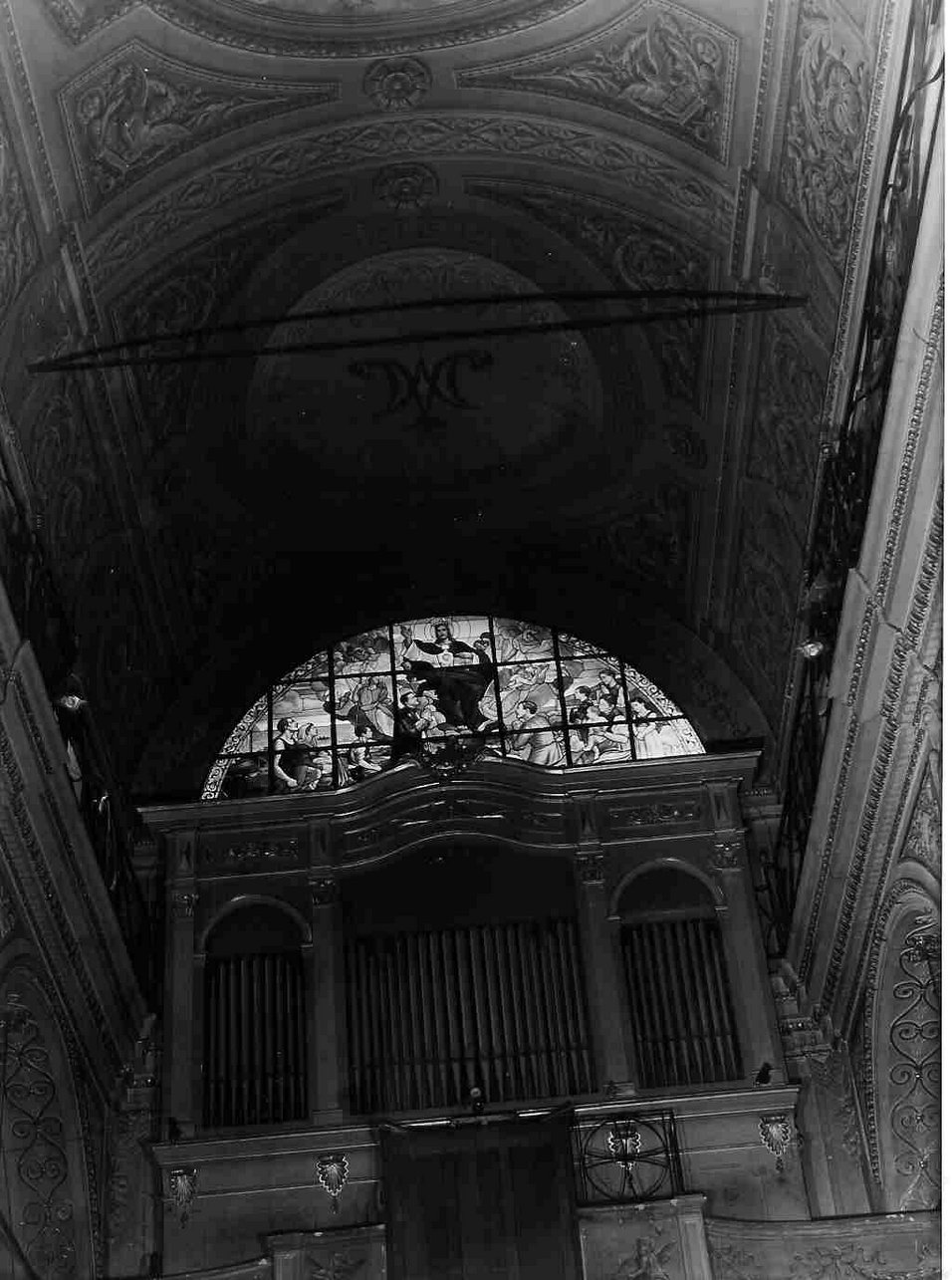 Sacro Cuore di Gesù (vetrata, opera isolata) di Ditta Olei Herbert (fine sec. XIX)