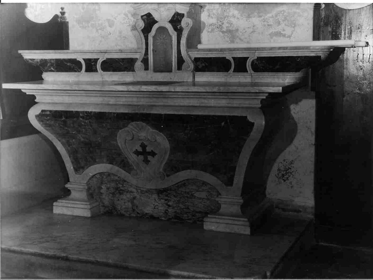 altare, insieme - bottega ligure (fine sec. XIX)