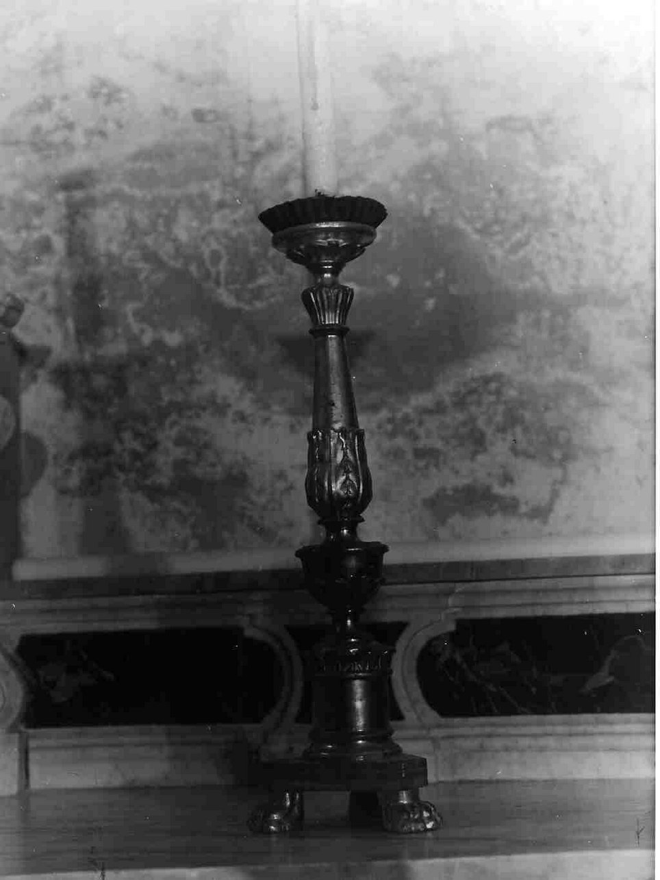 candeliere, serie - bottega ligure (prima metà sec. XIX)
