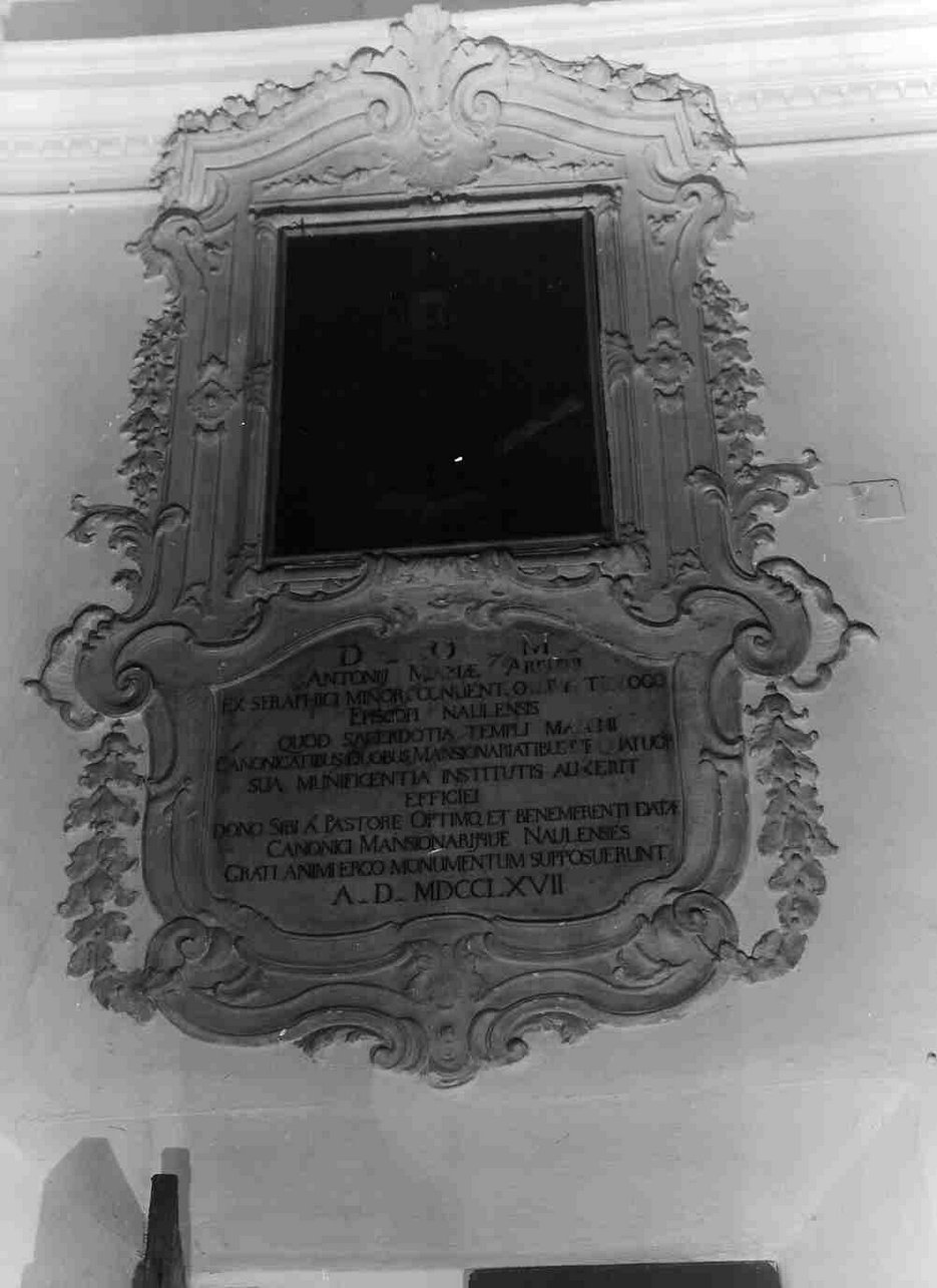 decorazione plastica, elemento d'insieme - bottega ligure (sec. XVIII)