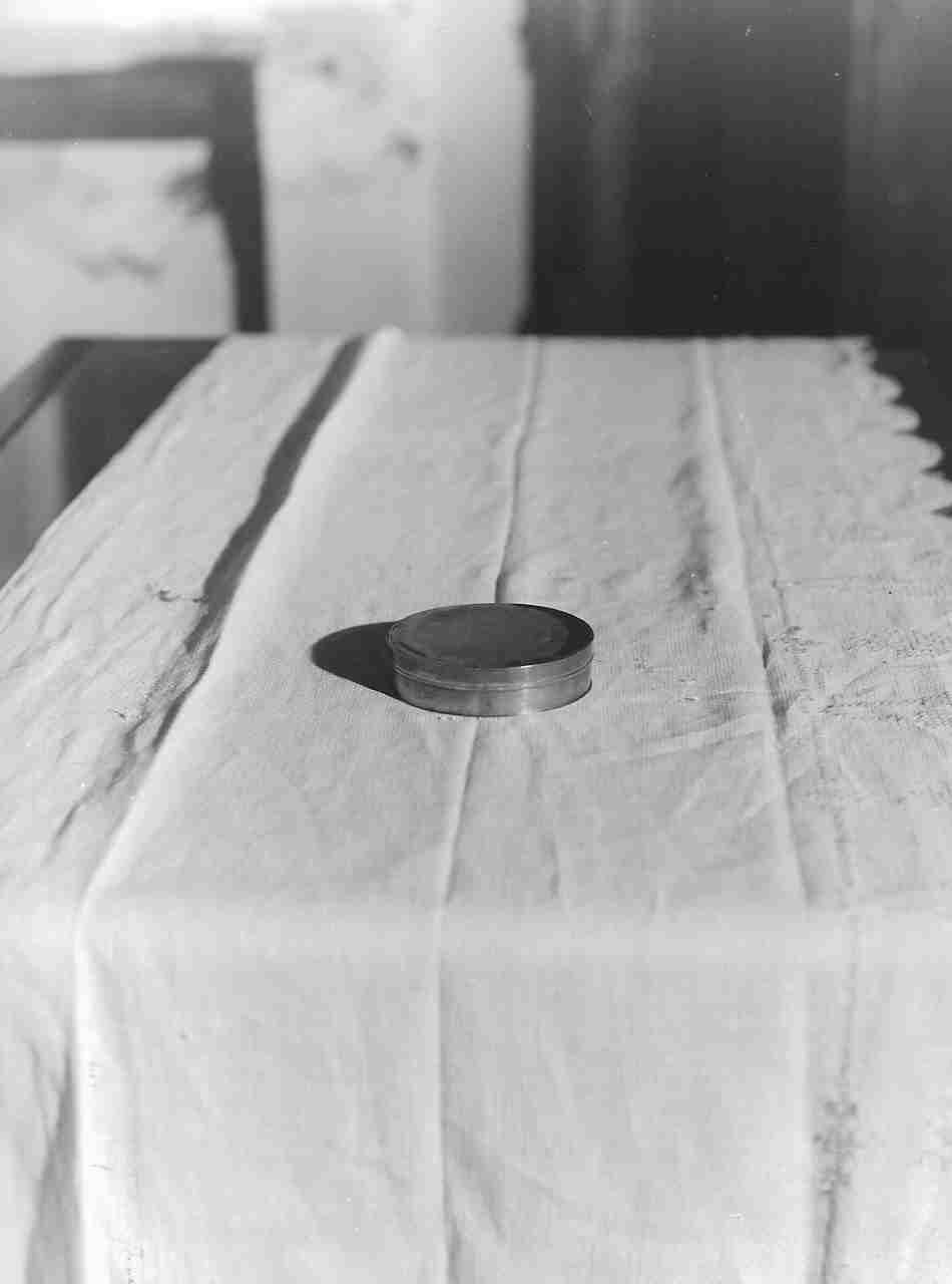 scatola per ostie, elemento d'insieme - bottega ligure (sec. XVIII)