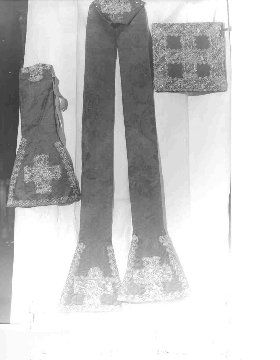 parato, elemento d'insieme - manifattura ligure (sec. XVIII)