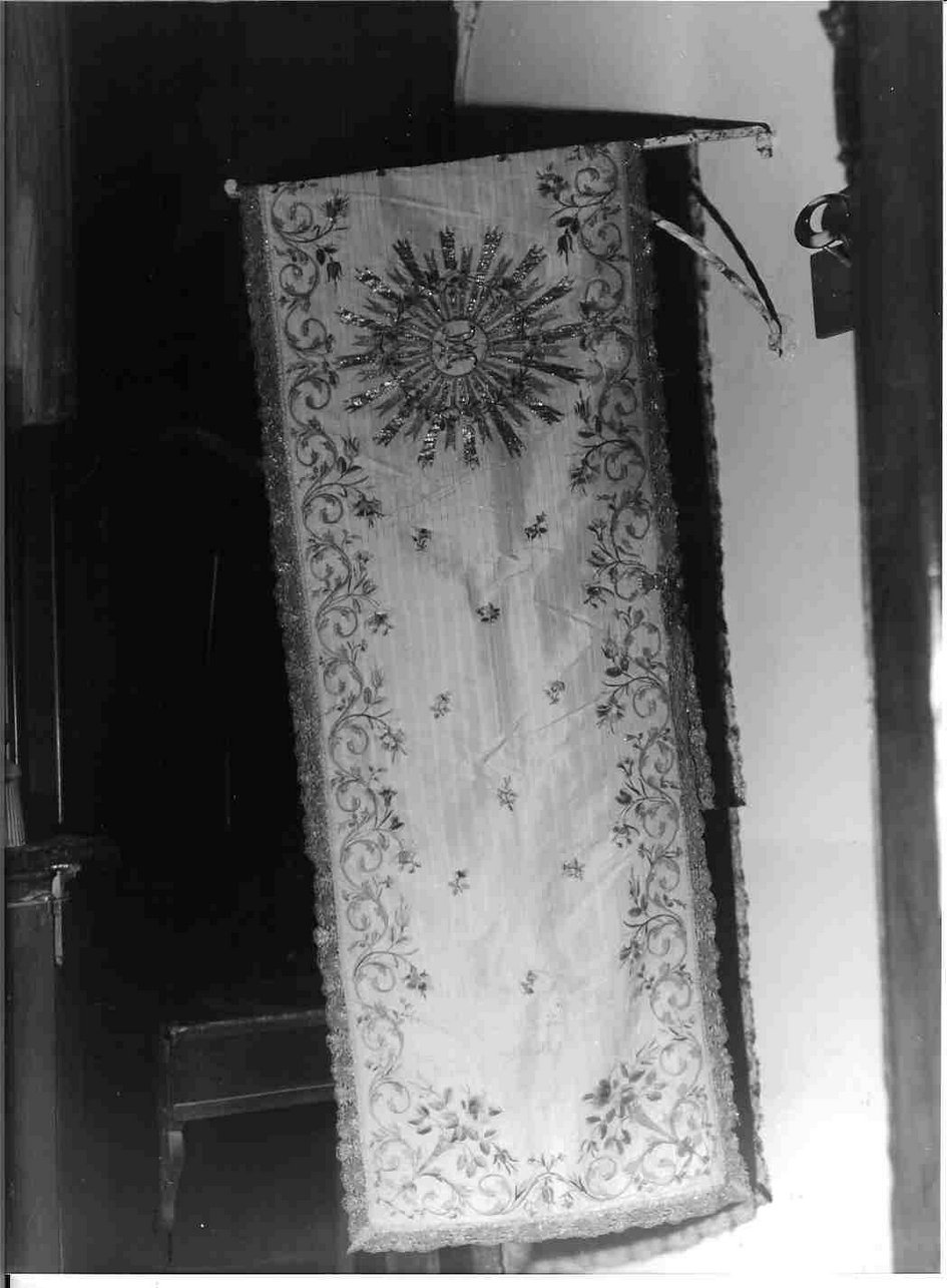 velo omerale, elemento d'insieme - manifattura ligure (fine sec. XVIII)