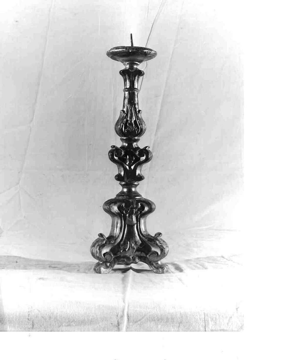 candeliere, serie - bottega ligure (sec. XVIII)