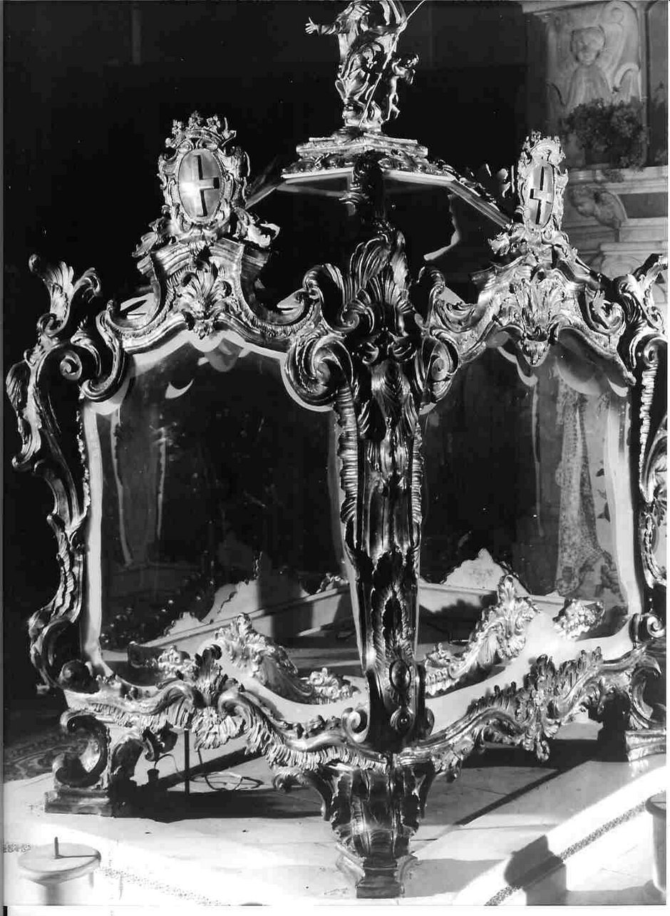 Sant'Eugenio (statua, elemento d'insieme) di Massano Giuseppe (sec. XVIII)