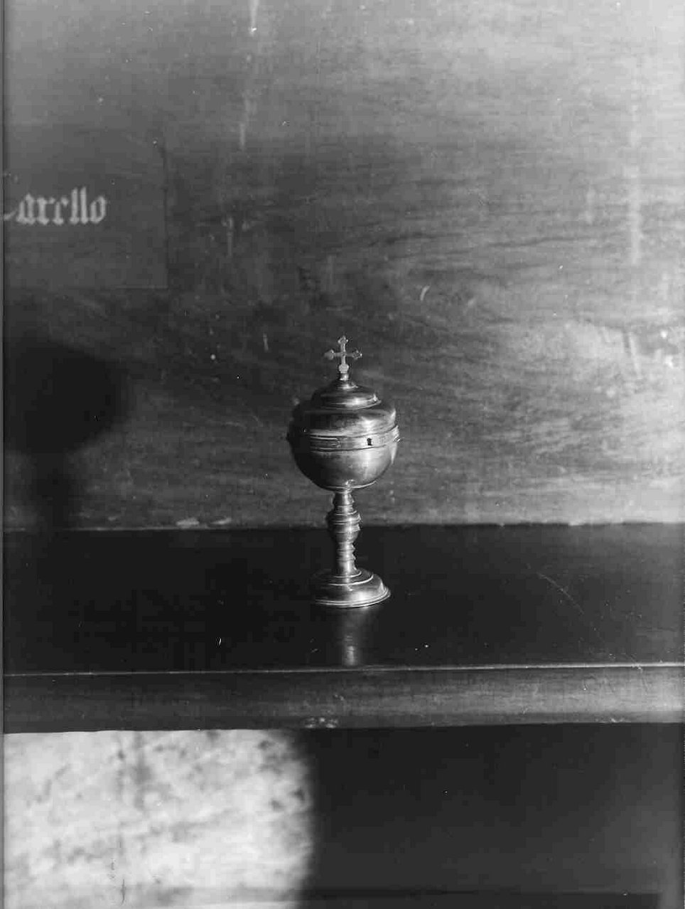 pisside, opera isolata - bottega ligure (sec. XIX)