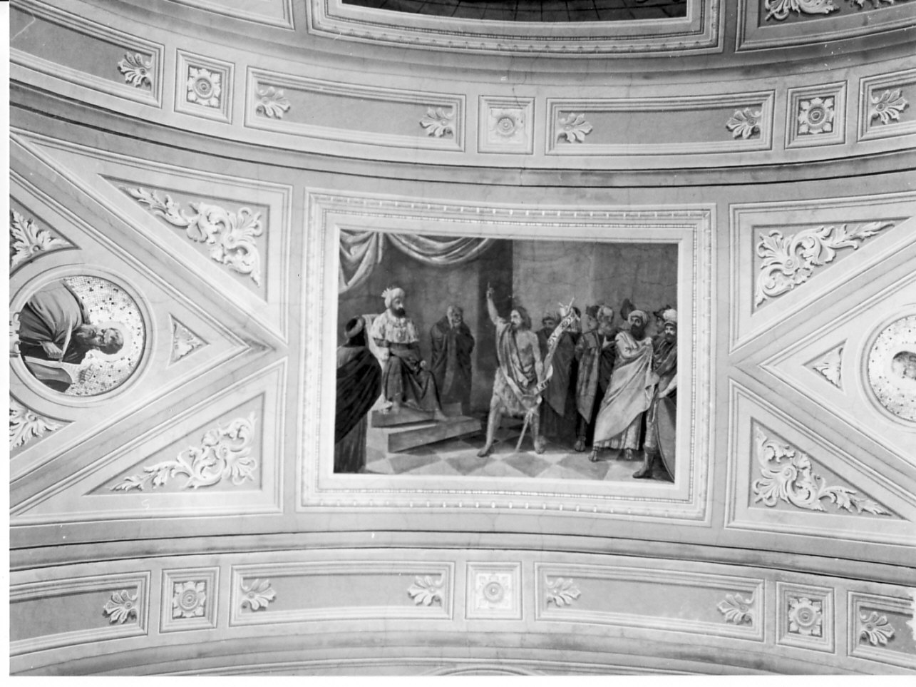 San Giovanni Battista condotto davanti a Erode (dipinto, elemento d'insieme) - ambito italiano (inizio sec. XX)