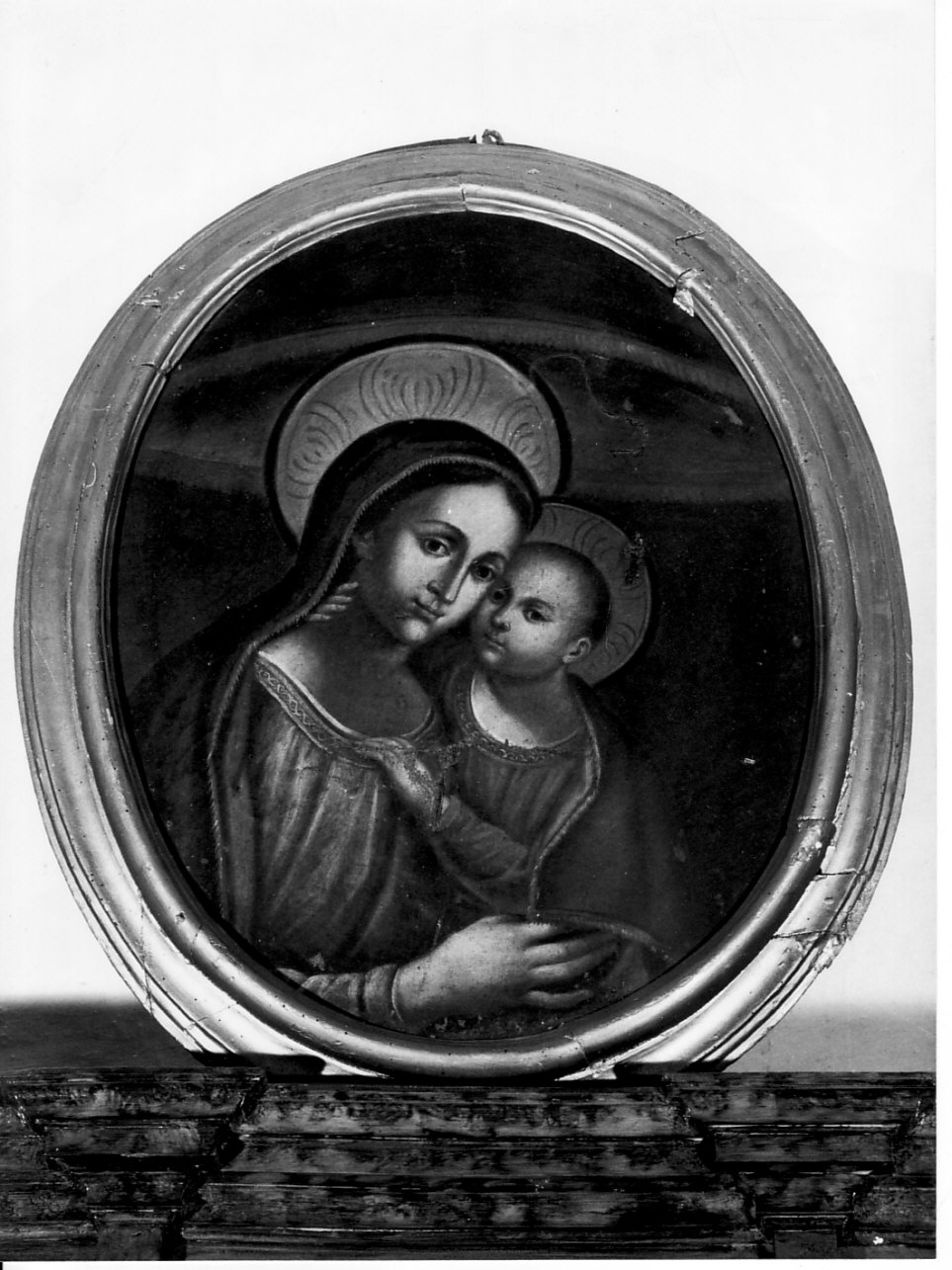 Madonna del Buon Consiglio (dipinto, opera isolata) - ambito ligure (sec. XVI)