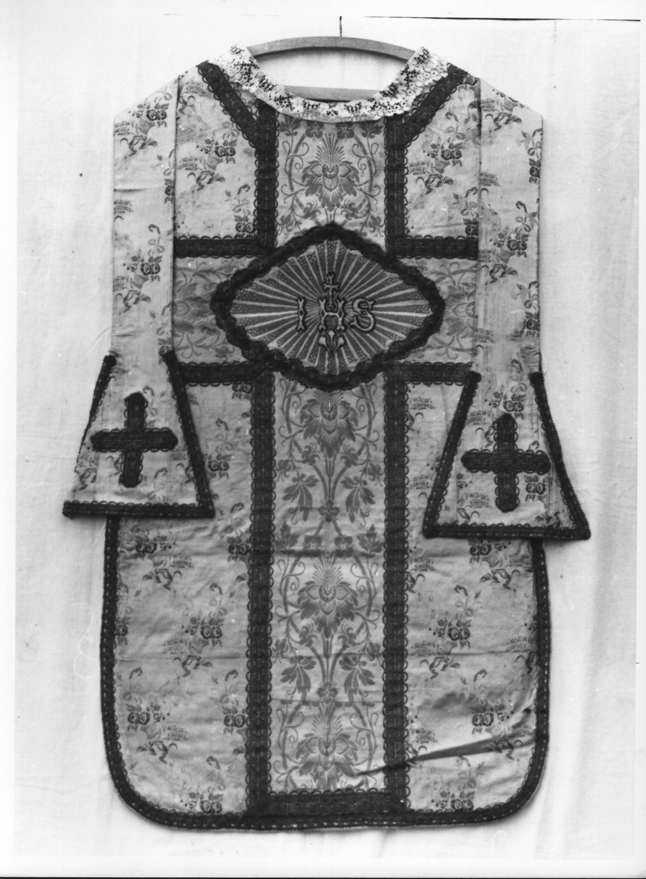 pianeta, elemento d'insieme - manifattura ligure (metà, seconda metà sec. XVIII, sec. XIX)