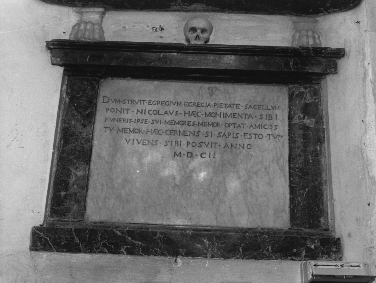 monumento funebre, opera isolata - bottega italiana (sec. XVII)