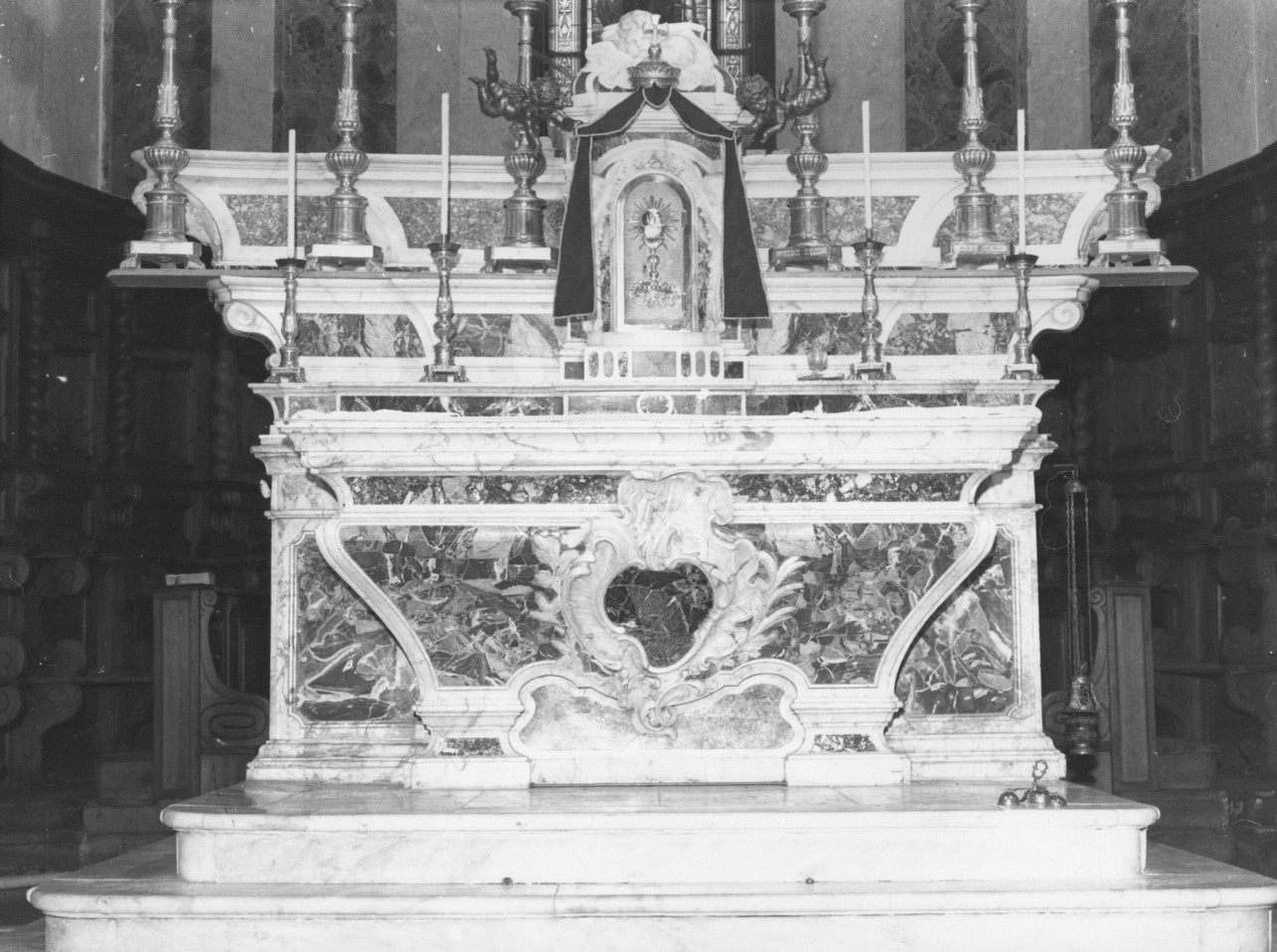 altare, opera isolata - bottega ligure (prima metà sec. XVIII)