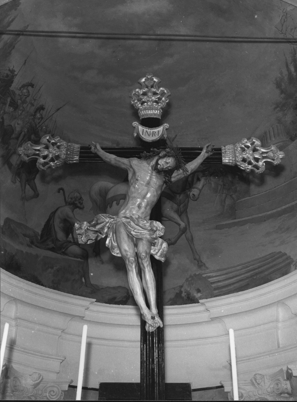 Cristo crocifisso (crocifisso, opera isolata) - bottega ligure (fine/inizio secc. XVIII/ XIX)