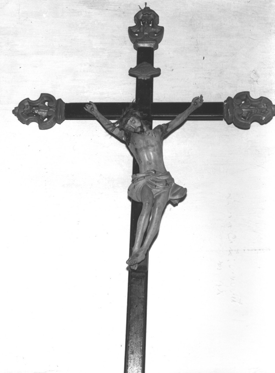 Cristo crocifisso (crocifisso, opera isolata) - bottega ligure (prima metà sec. XIX)