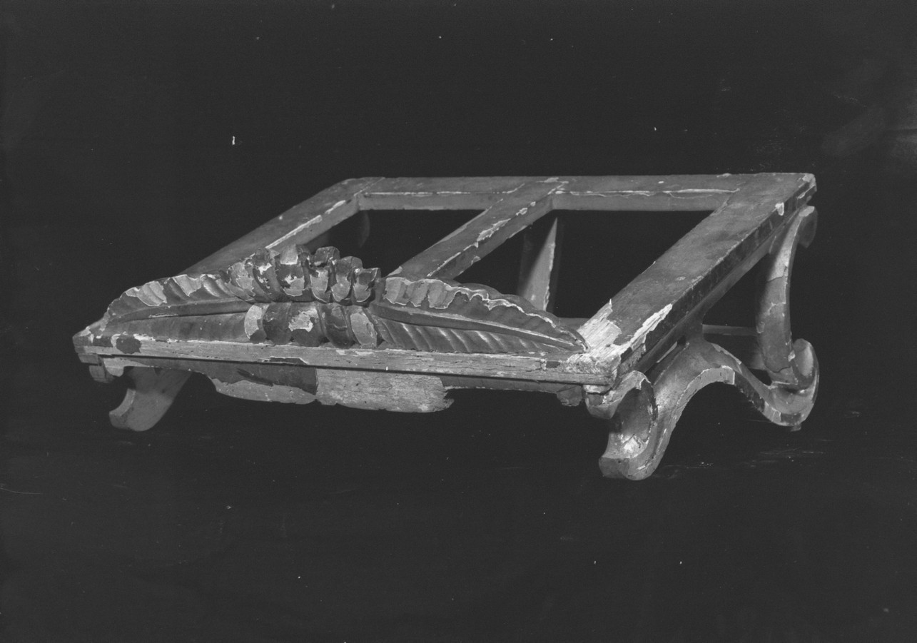 leggio d'altare, opera isolata - bottega ligure (inizio sec. XIX)