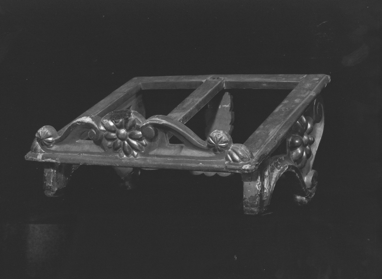 leggio d'altare, opera isolata - bottega ligure (seconda metà sec. XIX)