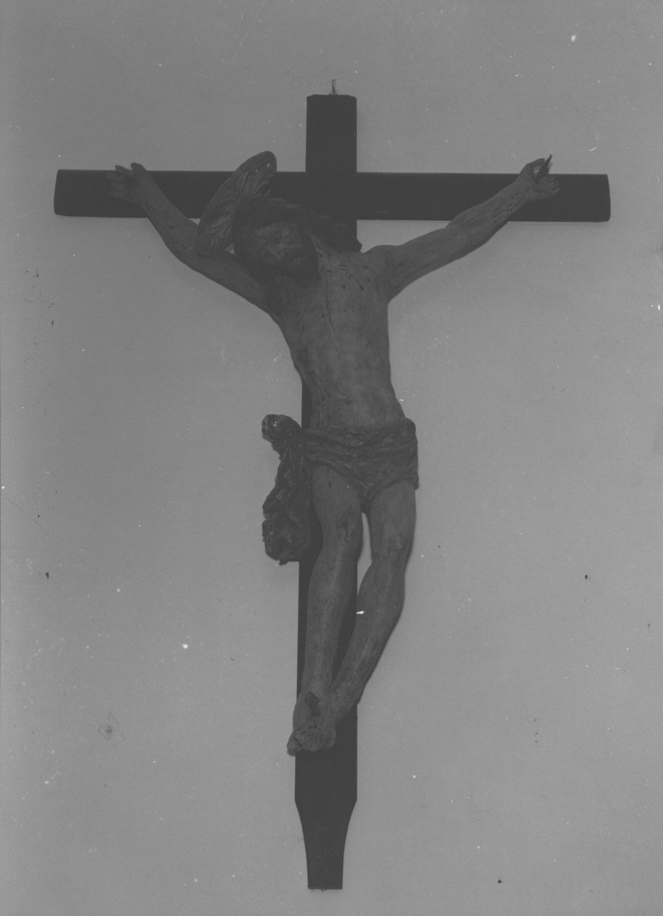 Cristo crocifisso (crocifisso, opera isolata) - bottega ligure (prima metà sec. XIX)