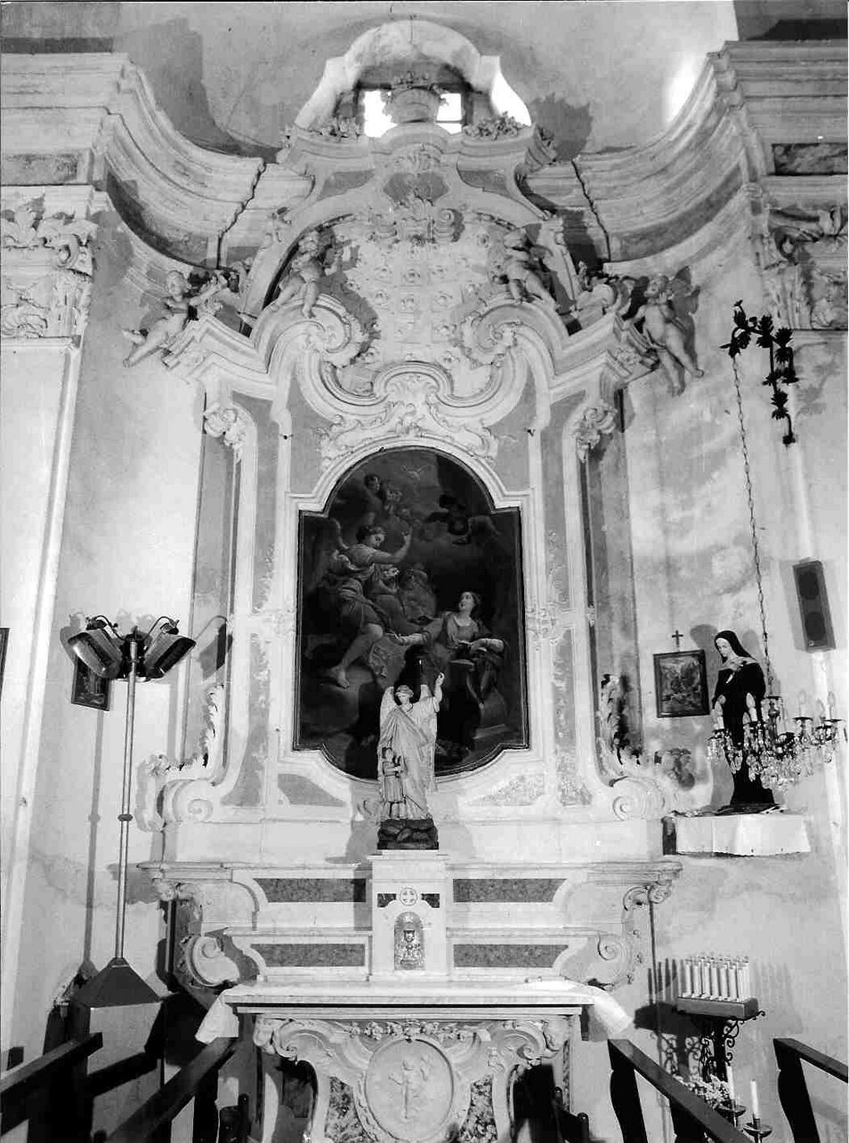 altare, elemento d'insieme - bottega ligure (seconda metà sec. XIX)