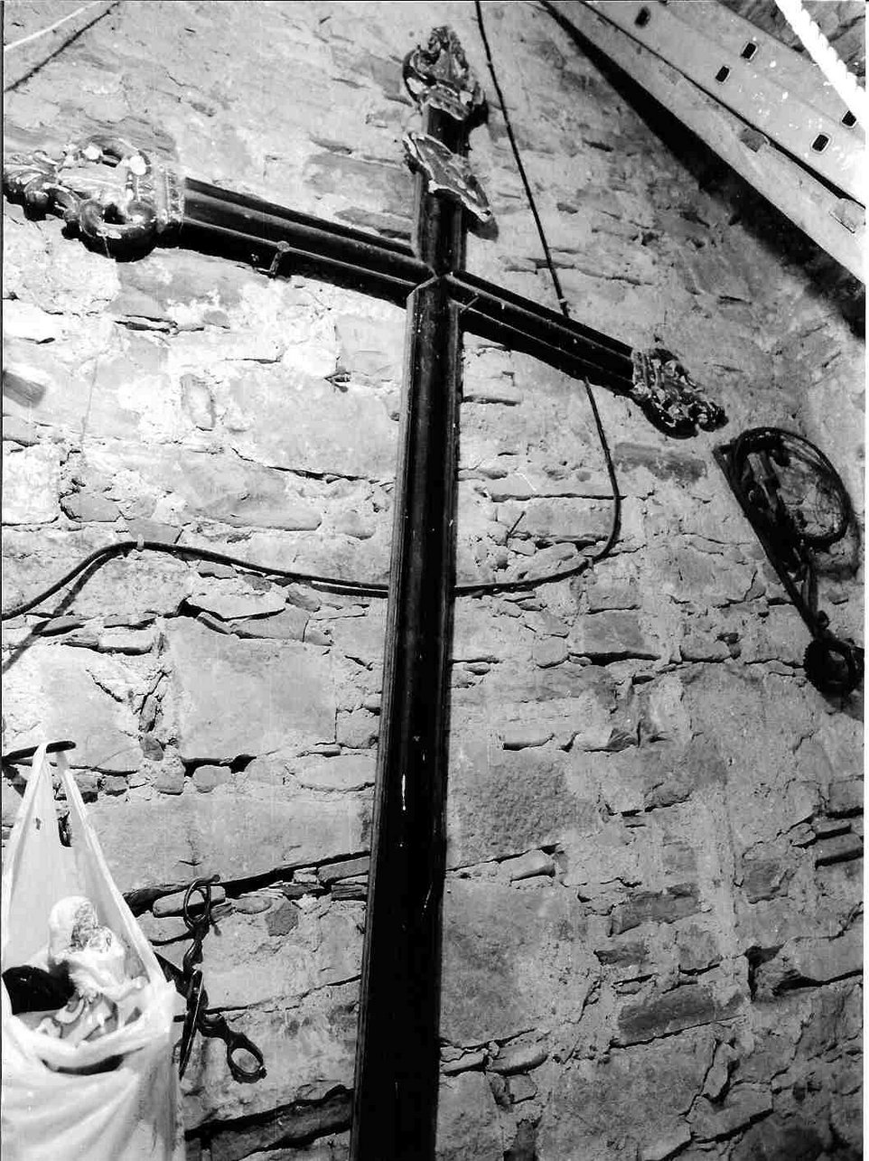 croce, opera isolata - bottega ligure (seconda metà sec. XIX)