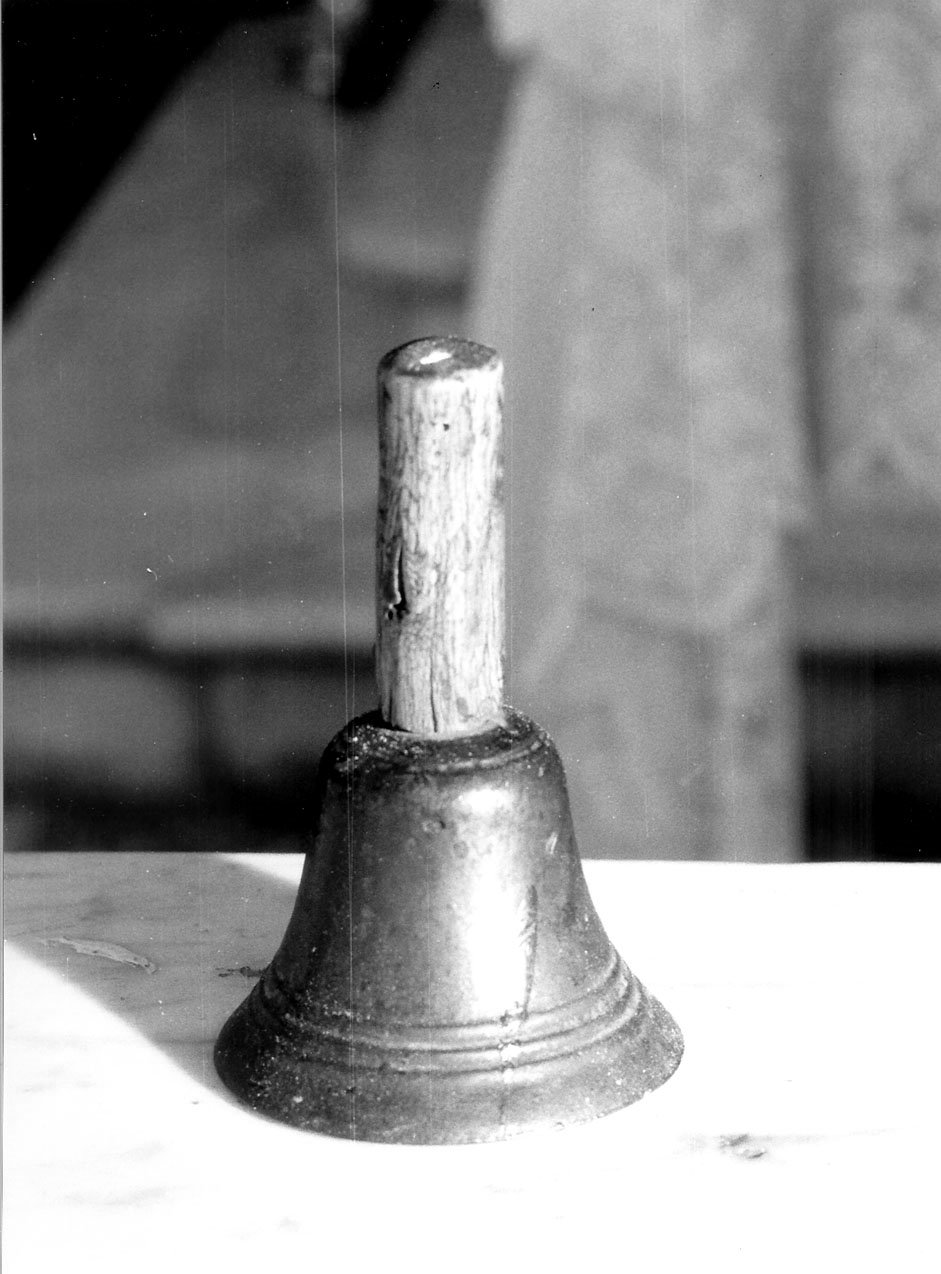 campanella, opera isolata - manifattura ligure (seconda metà sec. XIX)