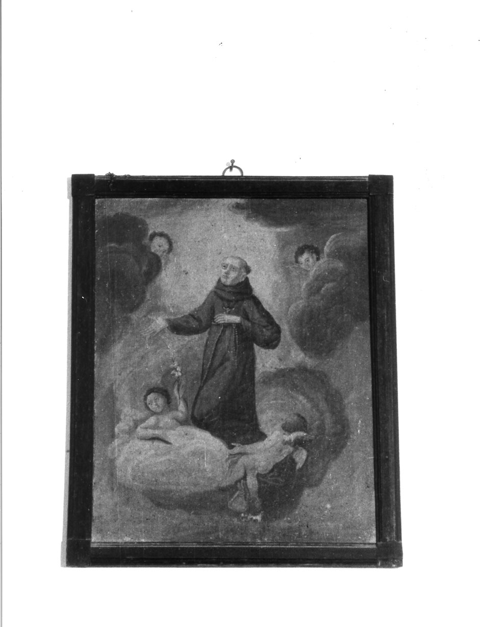 Sant'Antonio (dipinto, opera isolata) - ambito ligure (seconda metà sec. XIX)