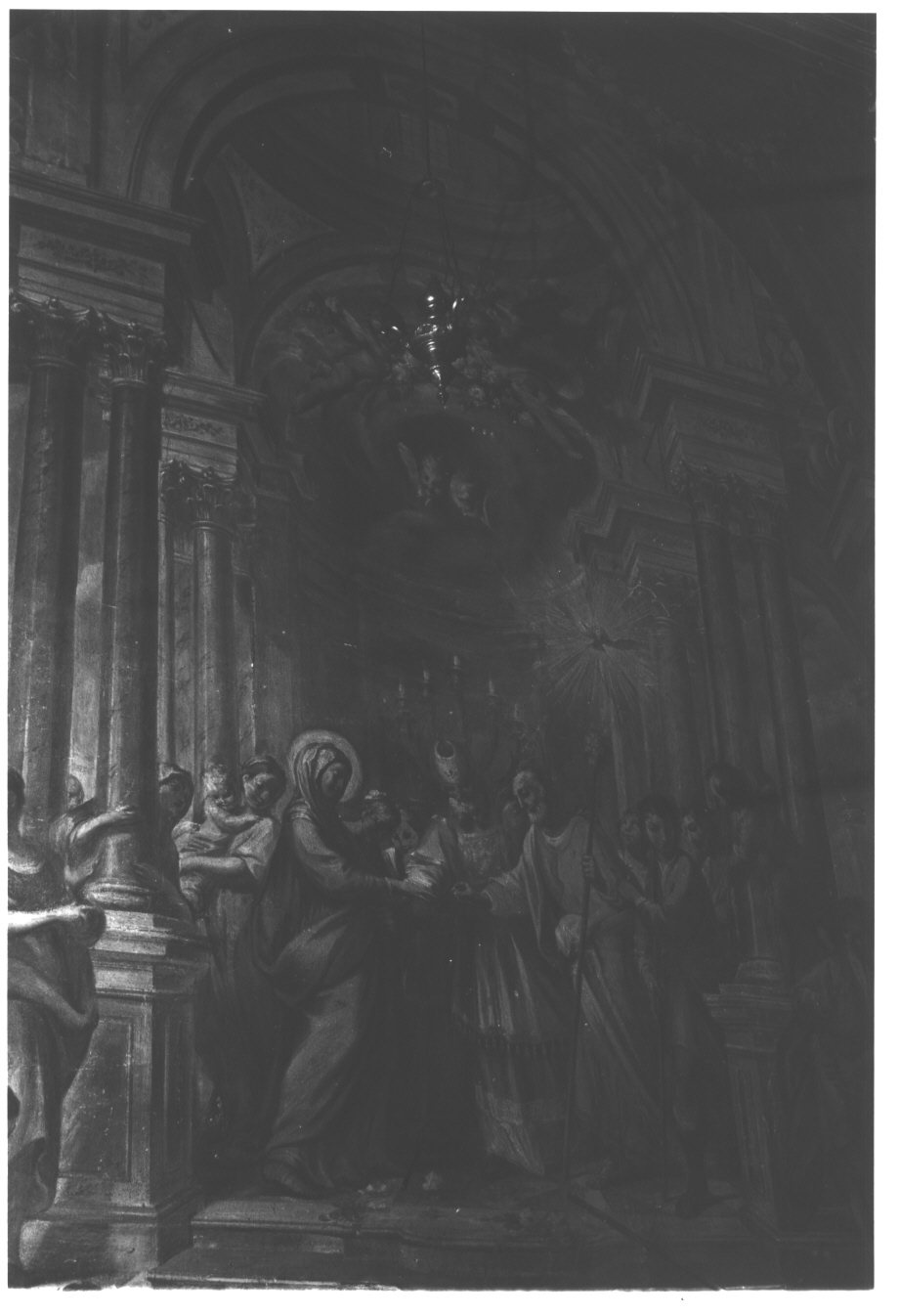 Sposalizio di Maria Vergine (dipinto, opera isolata) di Ratti Giovanni Agostino (sec. XVIII)