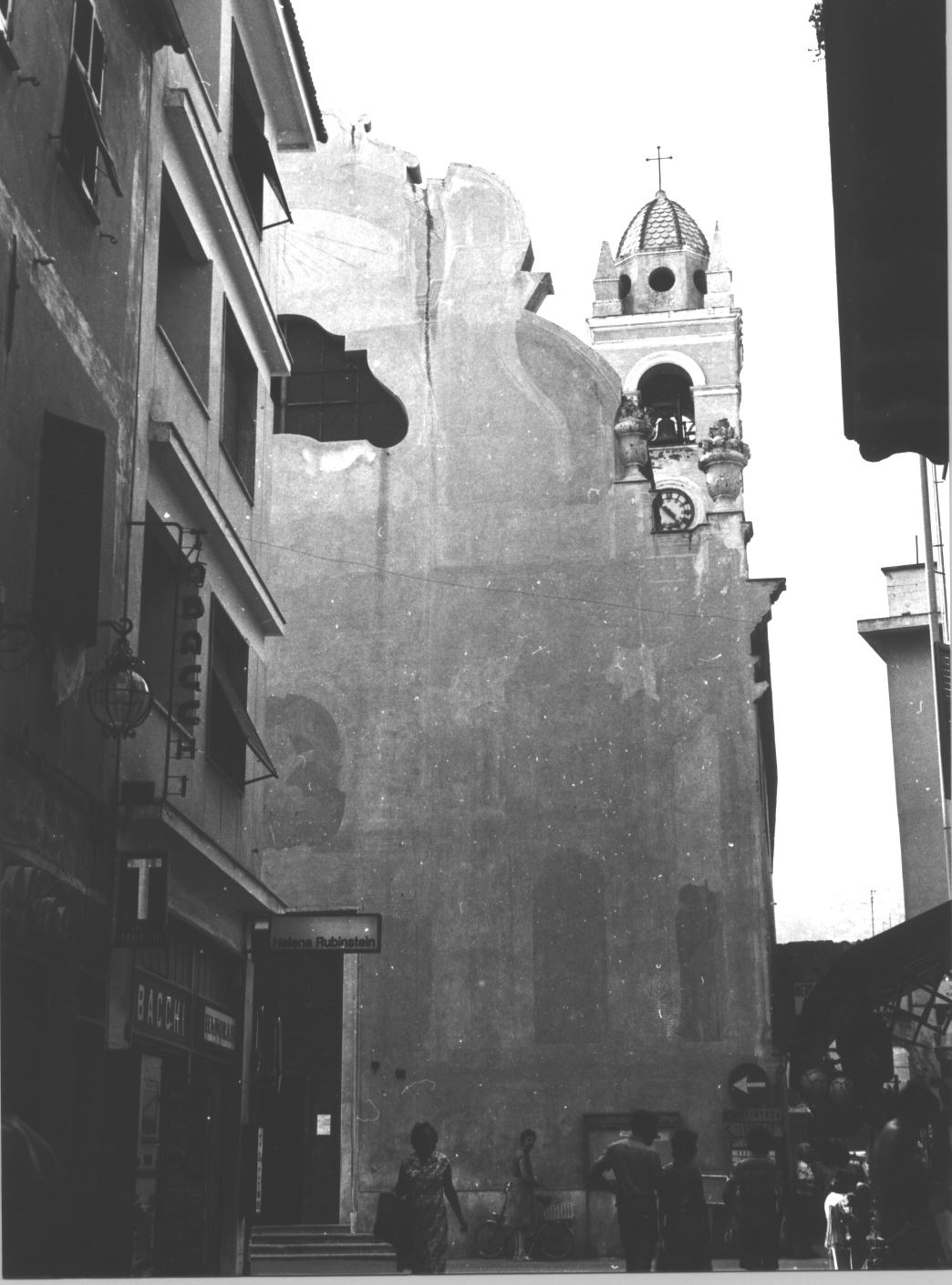 Annunciazione/ San Giuseppe/ Santo (decorazione pittorica, opera isolata) - ambito ligure (sec. XVIII)