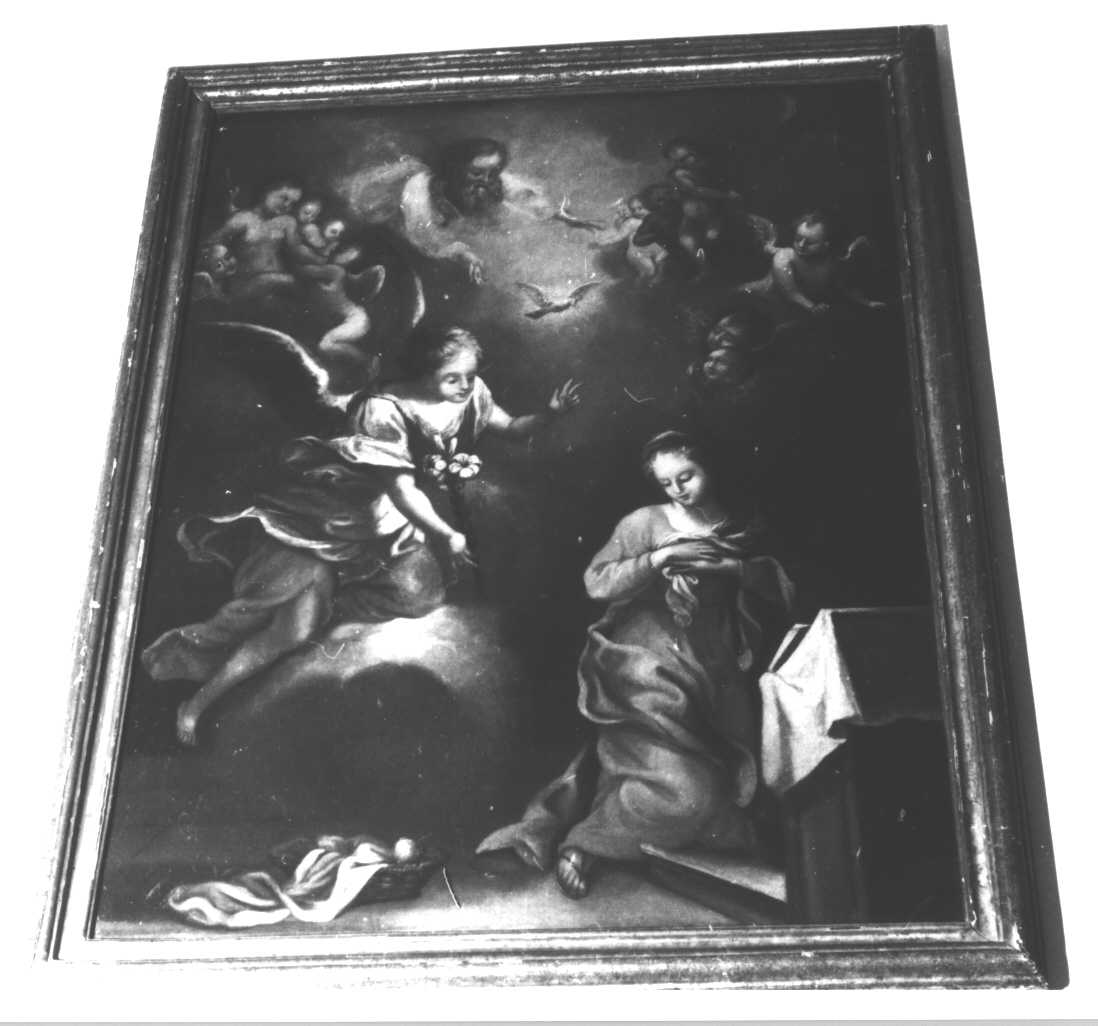 Annunciazione (dipinto, opera isolata) - ambito genovese (fine/inizio secc. XVII/ XVIII)
