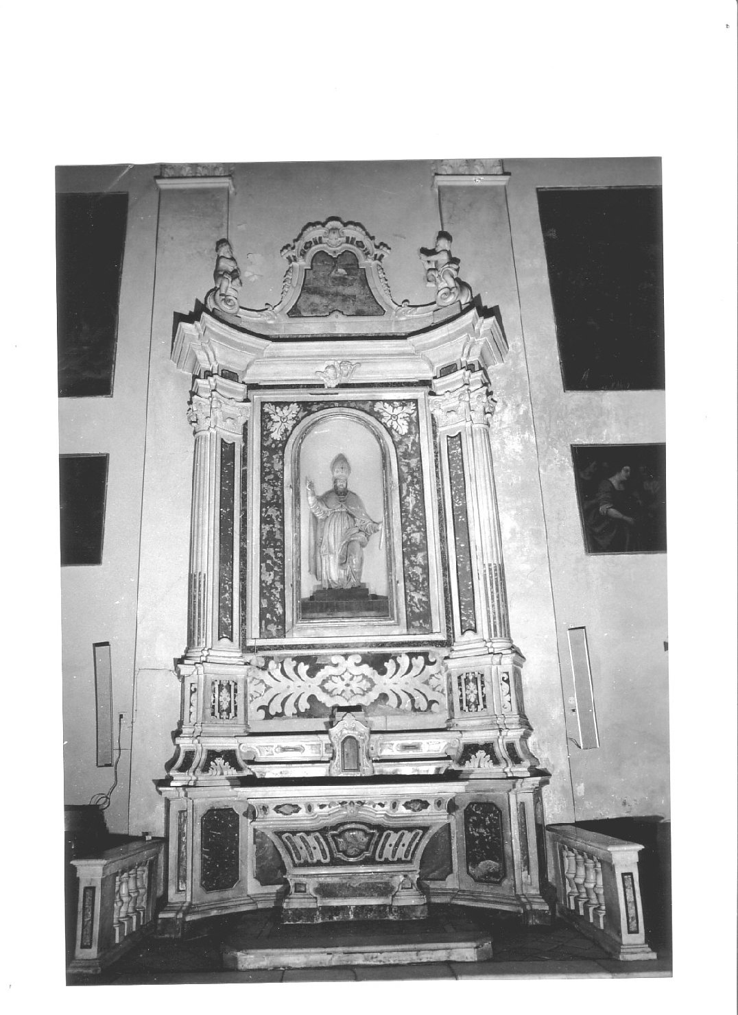 altare, insieme - bottega ligure (sec. XVIII)