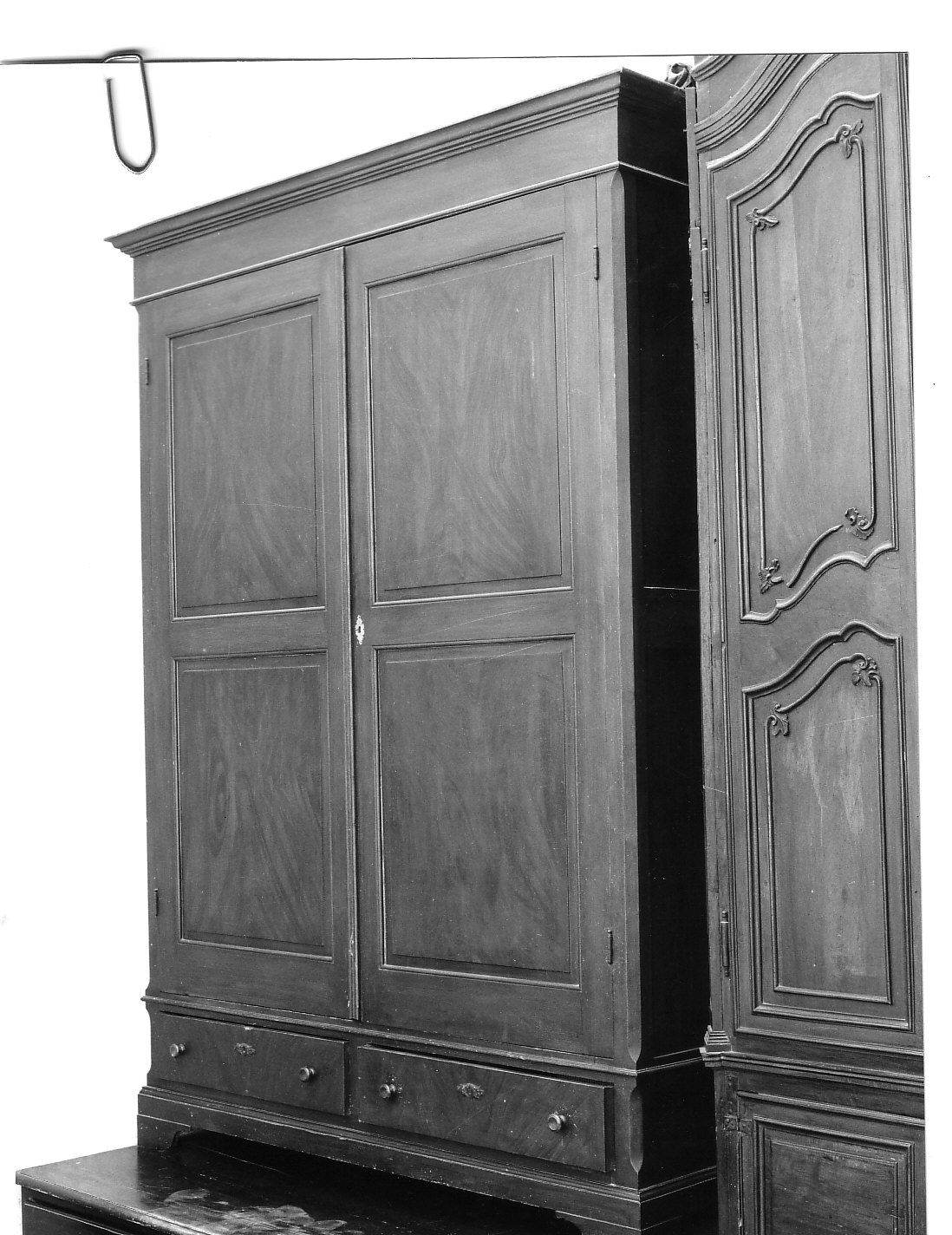 armadio da sacrestia, opera isolata - PRODUZIONE LIGURE (sec. XIX)