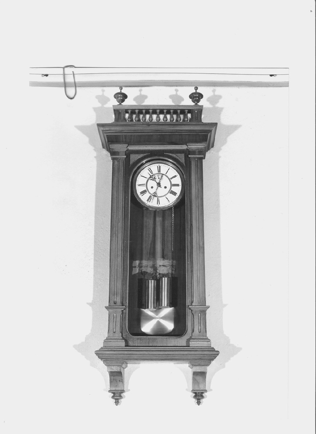 pendola da parete, opera isolata - PRODUZIONE LIGURE (fine/inizio secc. XIX/ XX)