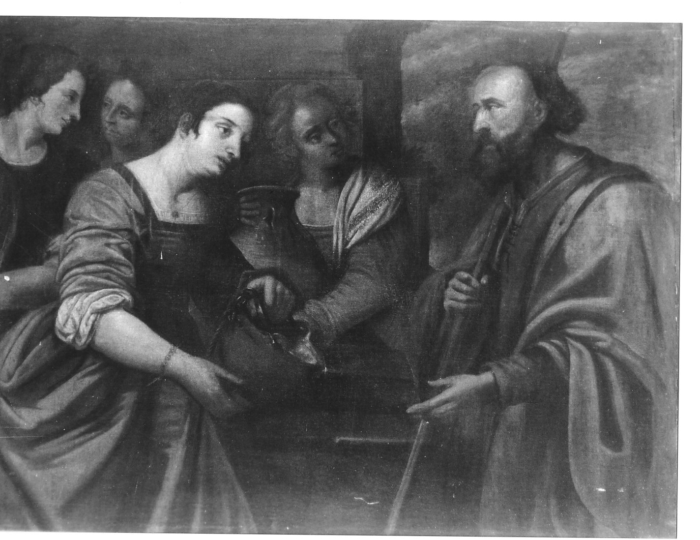 Rebecca al pozzo (dipinto, opera isolata) - ambito italiano (metà sec. XVII)