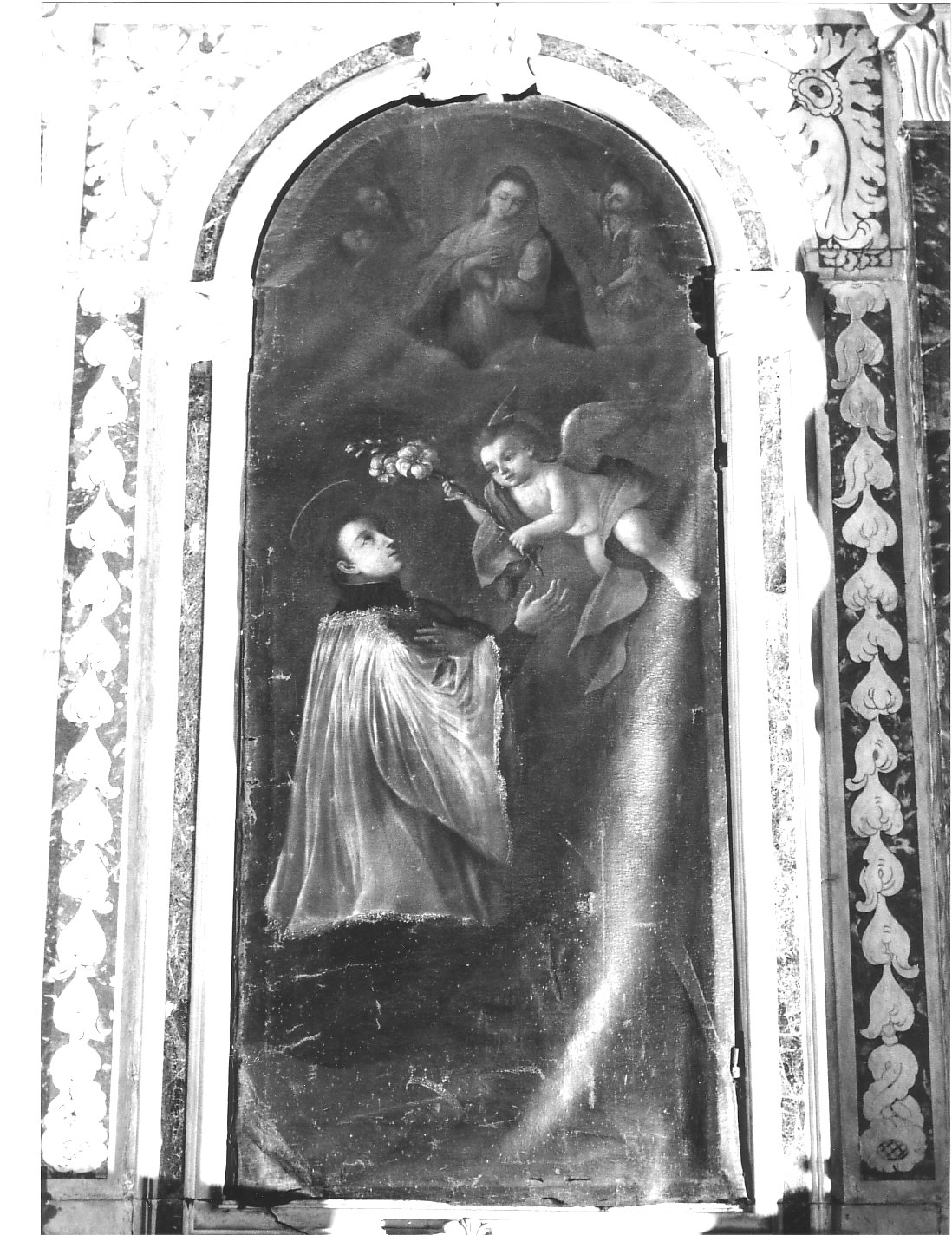 San Luigi Gonzaga (dipinto, opera isolata) - ambito ligure (secc. XVIII/ XIX)