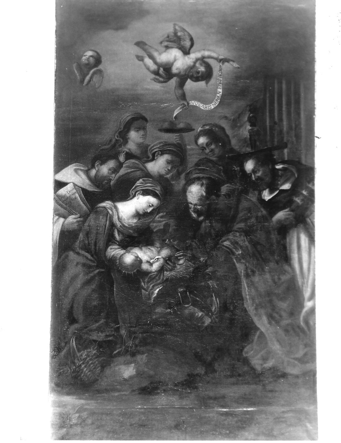 circoncisione di Gesù Bambino e santi (dipinto, opera isolata) di De Ferrari Orazio (attribuito) (secondo quarto sec. XVII)