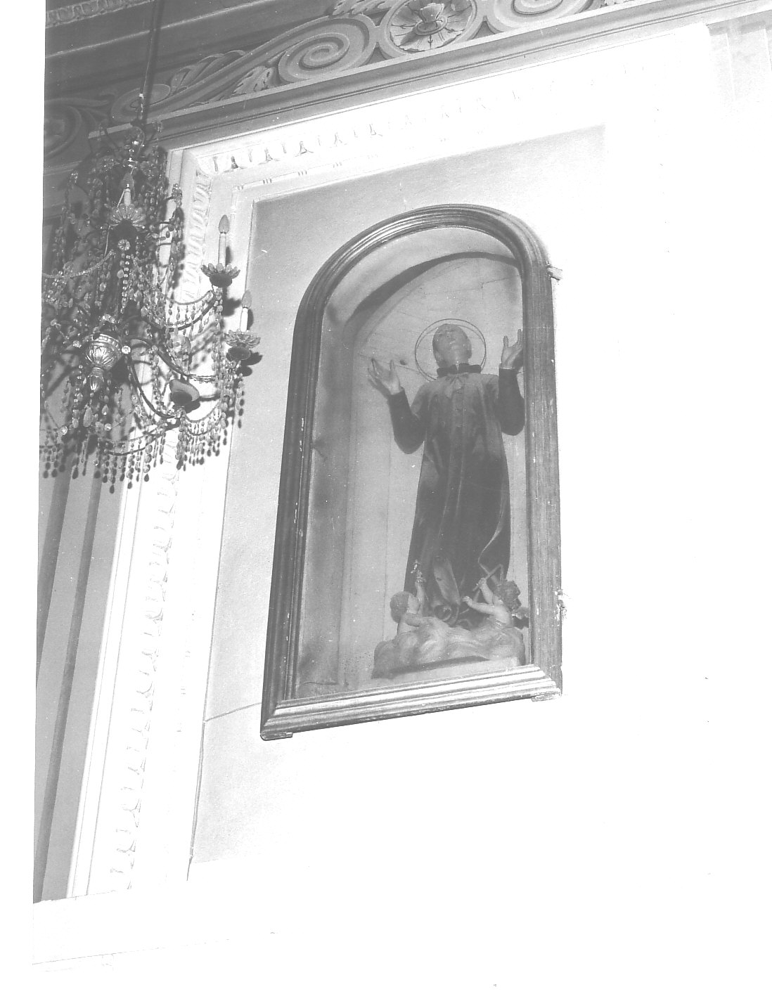 San Luigi Gonzaga (scultura, opera isolata) - bottega ligure (prima metà sec. XIX)