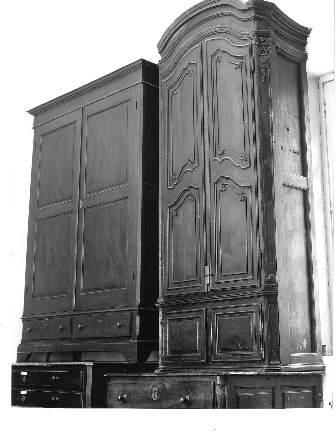 armadio, opera isolata - PRODUZIONE LIGURE (seconda metà sec. XVIII)