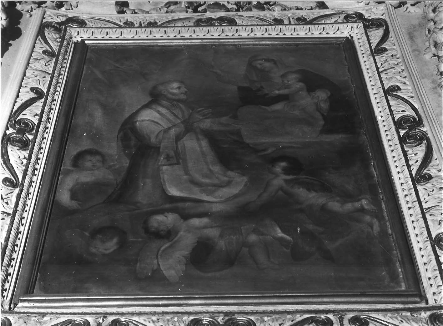 San Filippo Neri (dipinto, opera isolata) - ambito ligure (metà sec. XVIII)