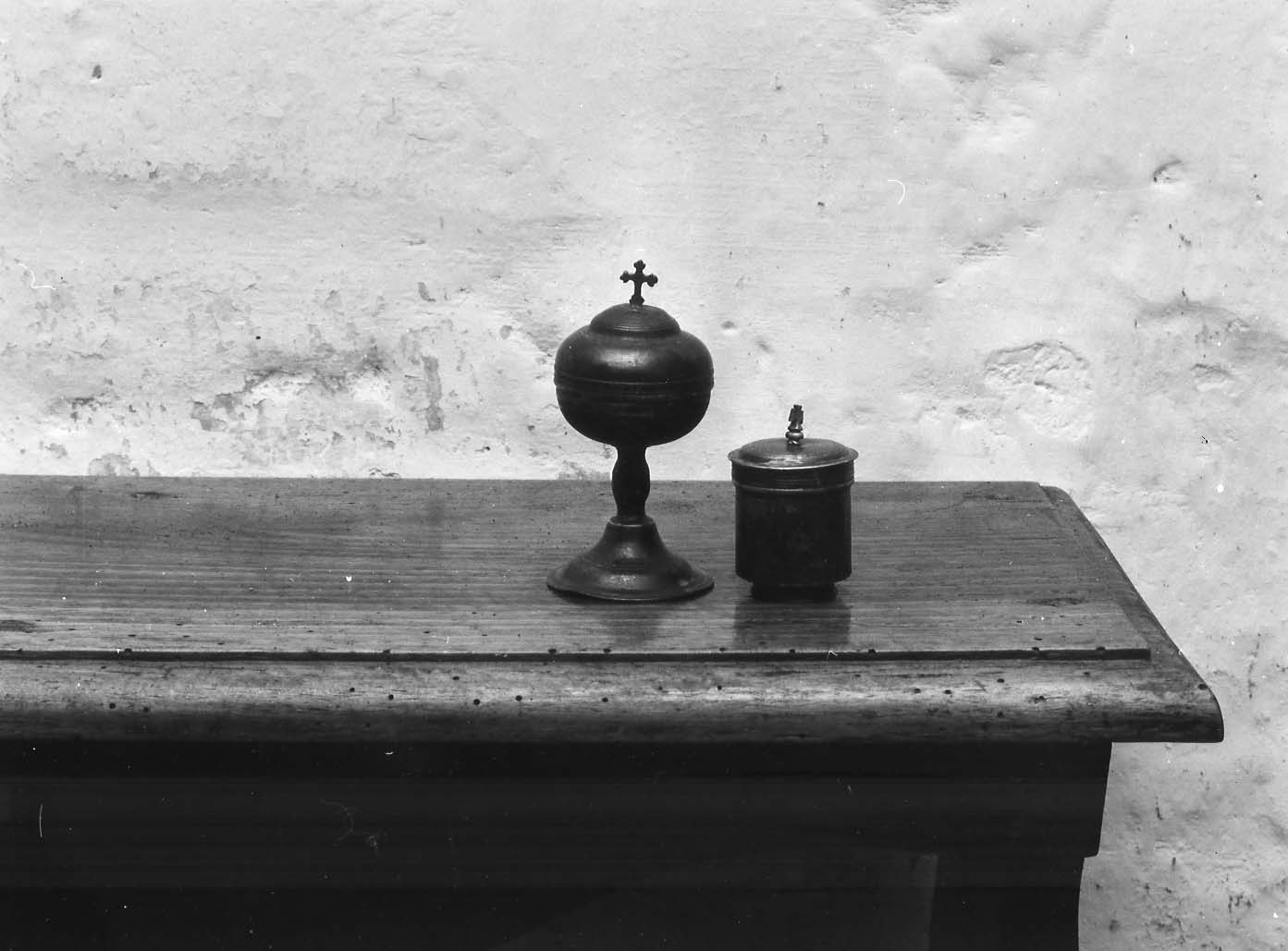 croce (servizio da viatico, insieme) - manifattura ligure (sec. XVIII)