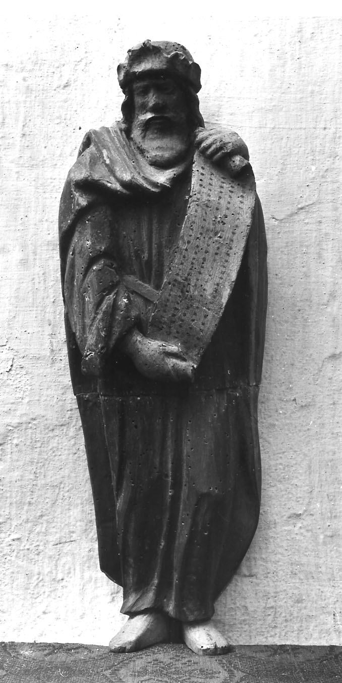 profeta (statua, elemento d'insieme) di Foppa Vincenzo (attribuito) (sec. XV)