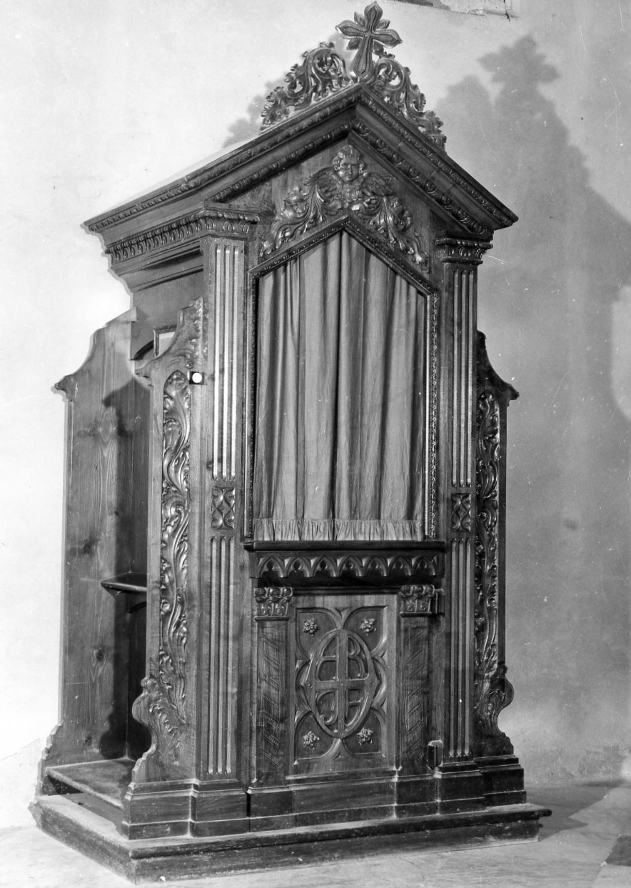 confessionale, coppia di Bottega Purger I. B (bottega) (inizio sec. XX)