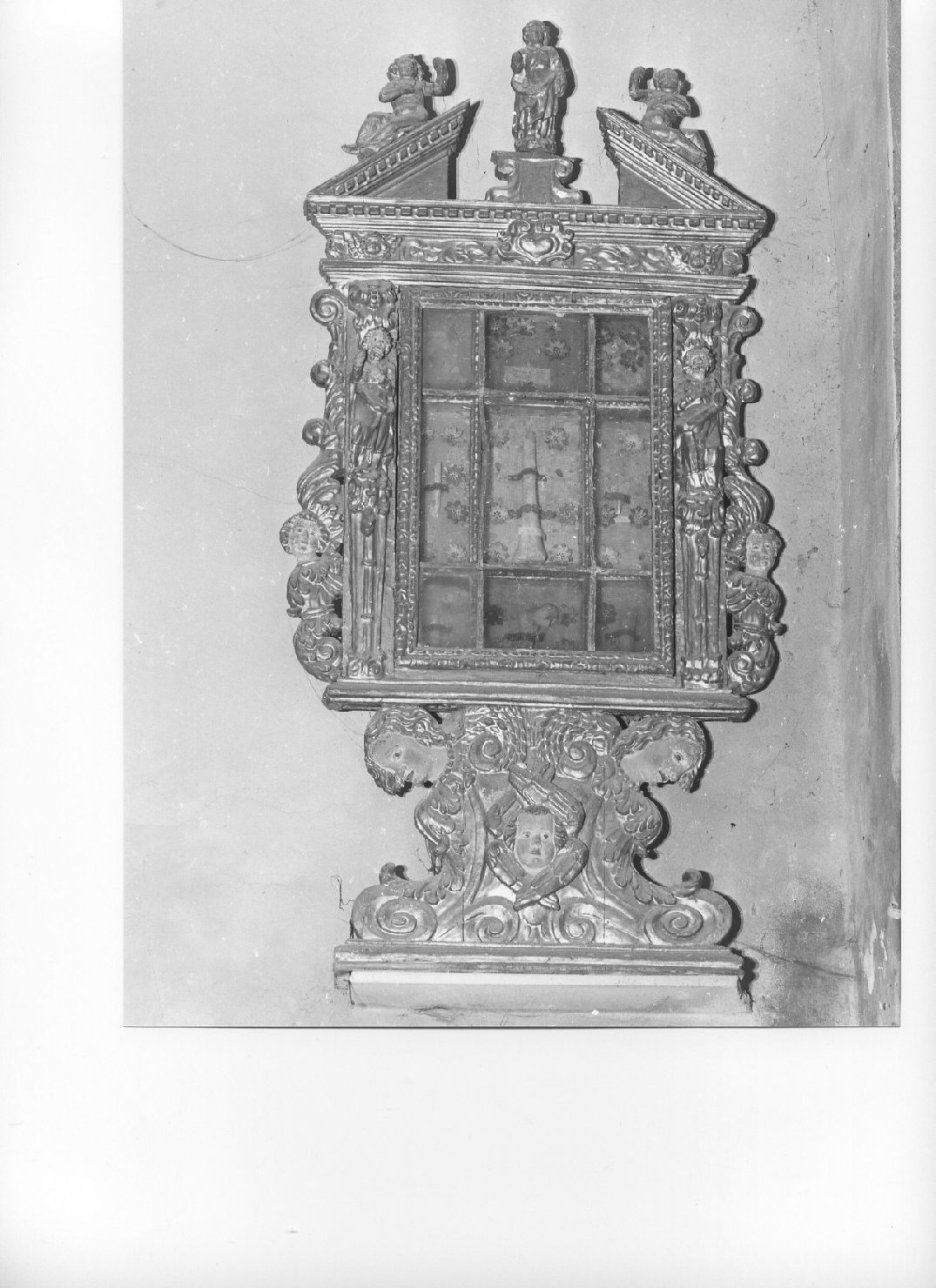 reliquiario, coppia - bottega italiana (secc. XVI/ XVII)