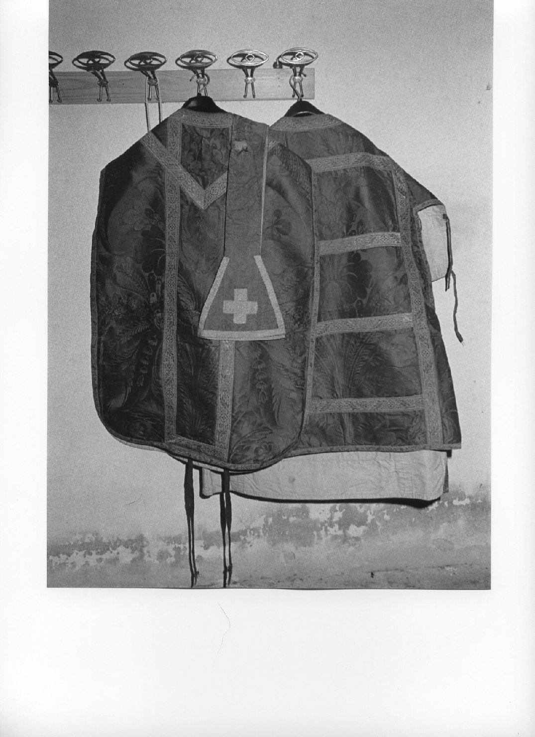 paramento liturgico, insieme - manifattura ligure (sec. XIX)