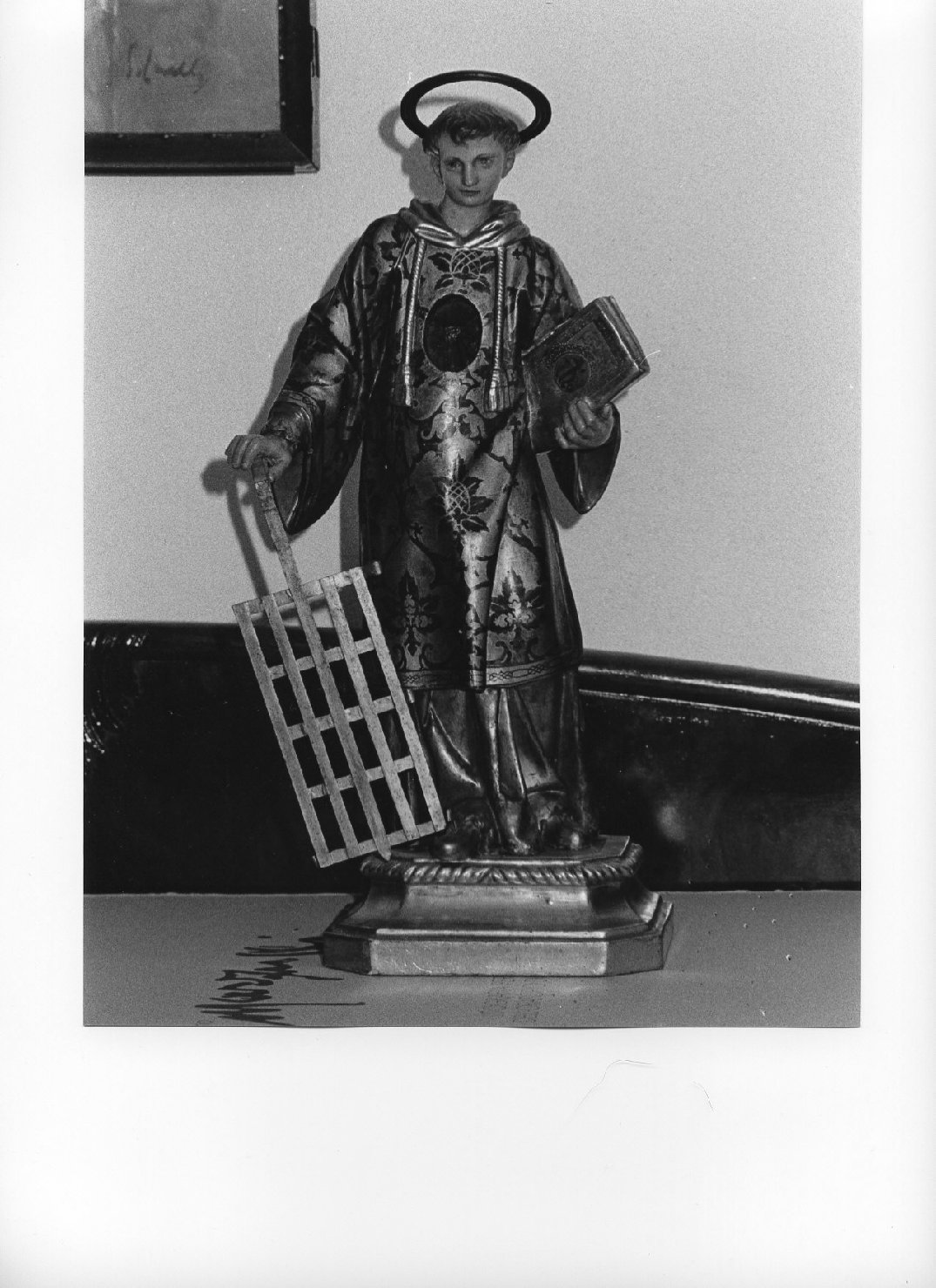 San Lorenzo (reliquiario - a statua, opera isolata) - bottega italiana (sec. XVIII)