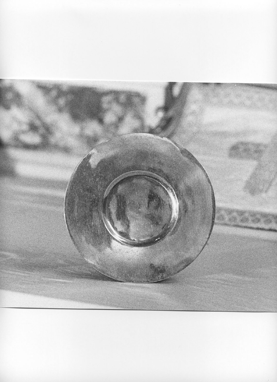 patena, opera isolata - bottega romana (secc. XIX/ XX)