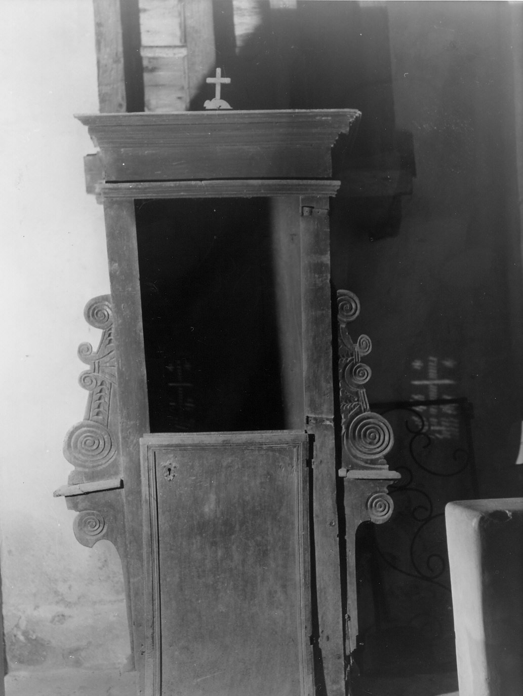 confessionale, opera isolata - bottega ligure (sec. XVII)